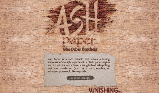 Ash Paper By The Other Brothers