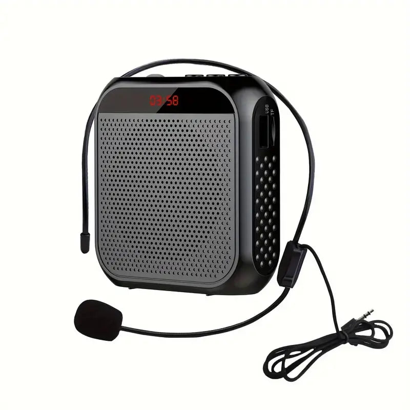 Sound System Portable Voice Amplifier - Black