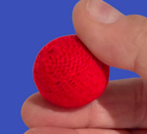 Magnet Crochet Ball 1 inch econo