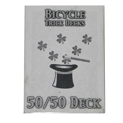 Card - 50/50 Force Deck Bicycle by Murphy's Magic (M10)