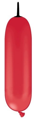 321Q Bee Body Balloons - Red w/Blk Tip  100ct