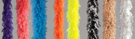 Chandelle Feather Boa White 40 gram 2 yards