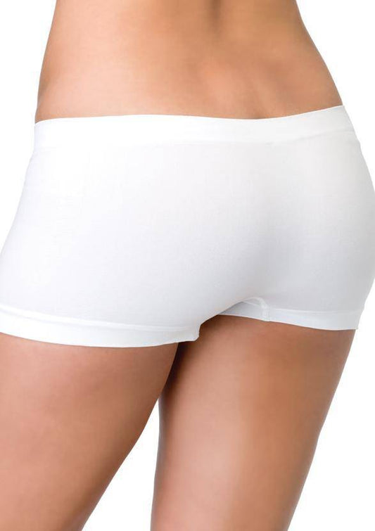 Seamless Boyshorts White