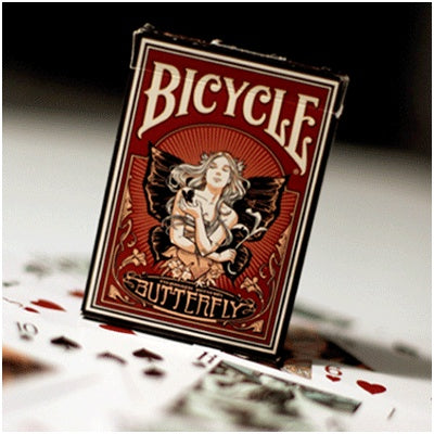 Butterfly Bicycle Deck by US Playing Card