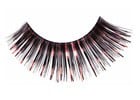 Eyelashes Black w/Red Mylar C212