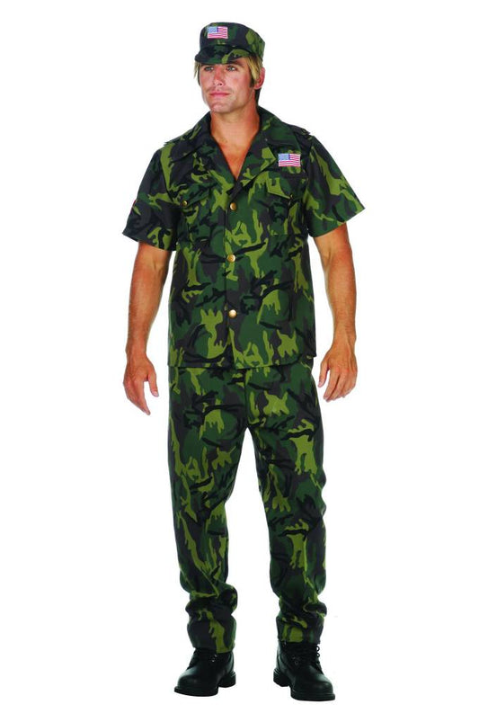 Soldier Camo - Adult Medium 36-38