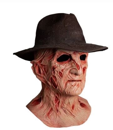 Mask with Fedora A Nightmare on Elm Street 4: The Dream Master - Deluxe Freddy Krueger