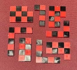 Krazy 8 Checkerboard Puzzle