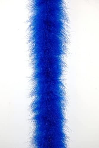 Marabou Boa Blue, 72 inches