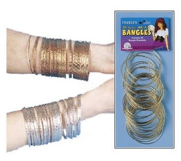 Deluxe Gypsy Bangels Bracelets  Gold/Silver