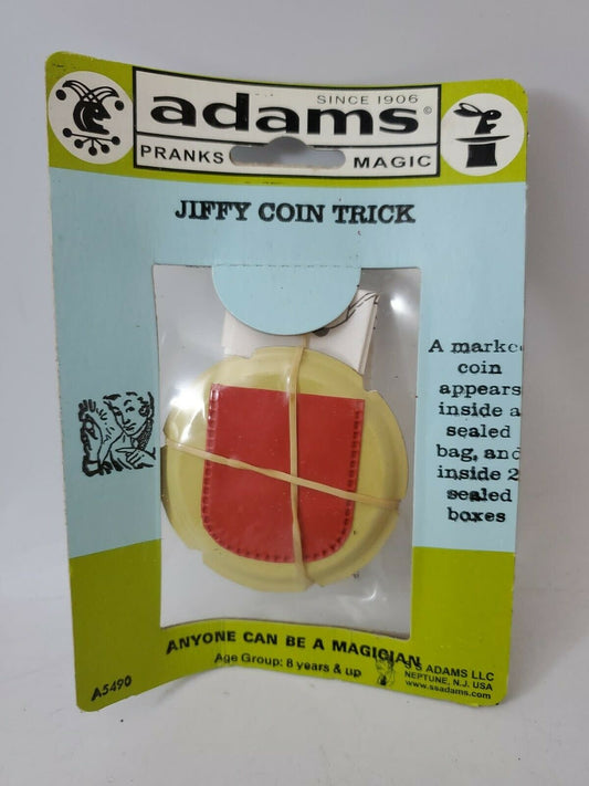 Jiffy Coin Trick by S,S. Adams Vintage NEW Stock