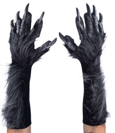 New Killer Wolf Gloves/Hands, Grey