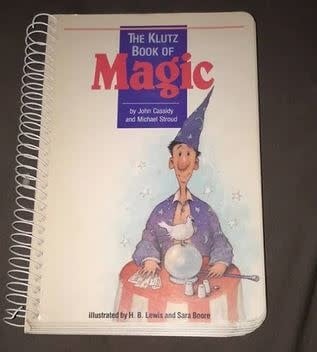 USED Book The Klutz Book Of Magic by John Cassidy and Michael Stroud