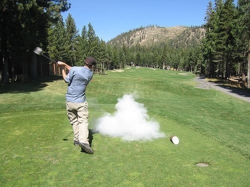 Cloud-Flite Exploding Golf Ball