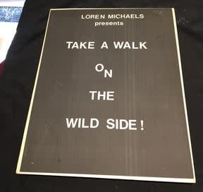 Used Lorne Michaels Presents Take A Walk On The Wild Side NOTES