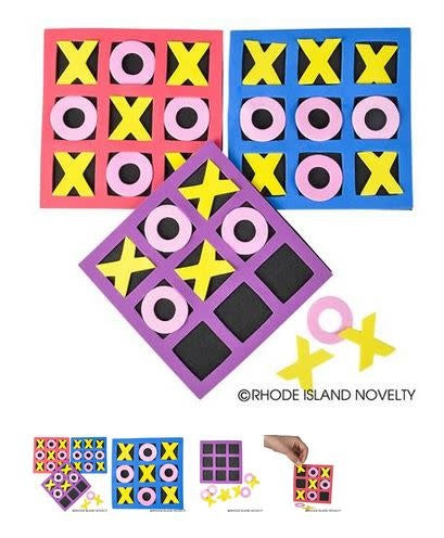 Tic Tac Toe 5 inch Foam Game 12 Pack