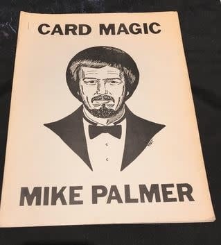 Used Book Card Magic by Mike Palmer NOTES