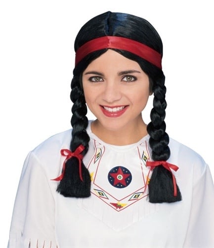 Unisex Native American Braided Wig