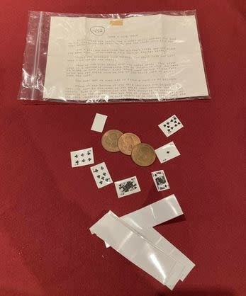 Card and Coin Trick by Bob Little Guaranteed Magic