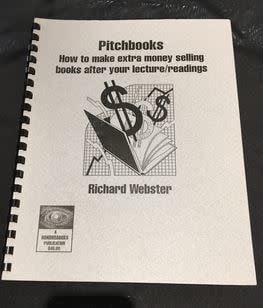 Pitchbooks Making Money After Your Lecture/Readings by Richard Webster from Mind Readers