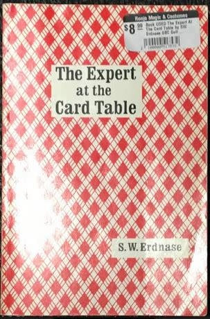 Book USED The Expert At The Card Table by SW Erdnase GBC Soft Cover VG