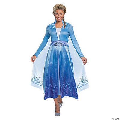 Elsa Frozen  II, Deluxe Adult - Med 8-10