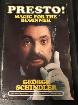 USED Book Presto! Magic For The Beginner by George Schindler from Reiss Games