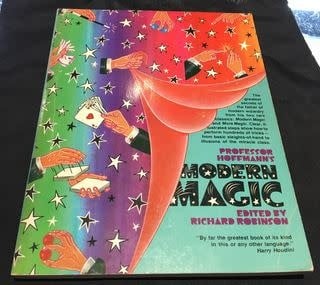 Book USED Professor Hoffmann's Modern Magic edited by Richard Robinson 1977 1st Ed Soft Cover G