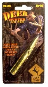 Deer Hunter Bullet Ink Pen