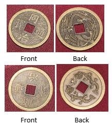 Palming Coin, Chinese - Ike Dollar Size each