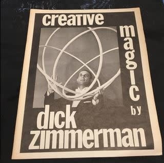 Book USED Creative Magic by Dick Zimmerman 1973 Pamphlet VG