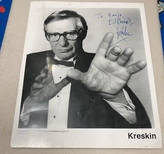 Autograph 8x10 Kresin