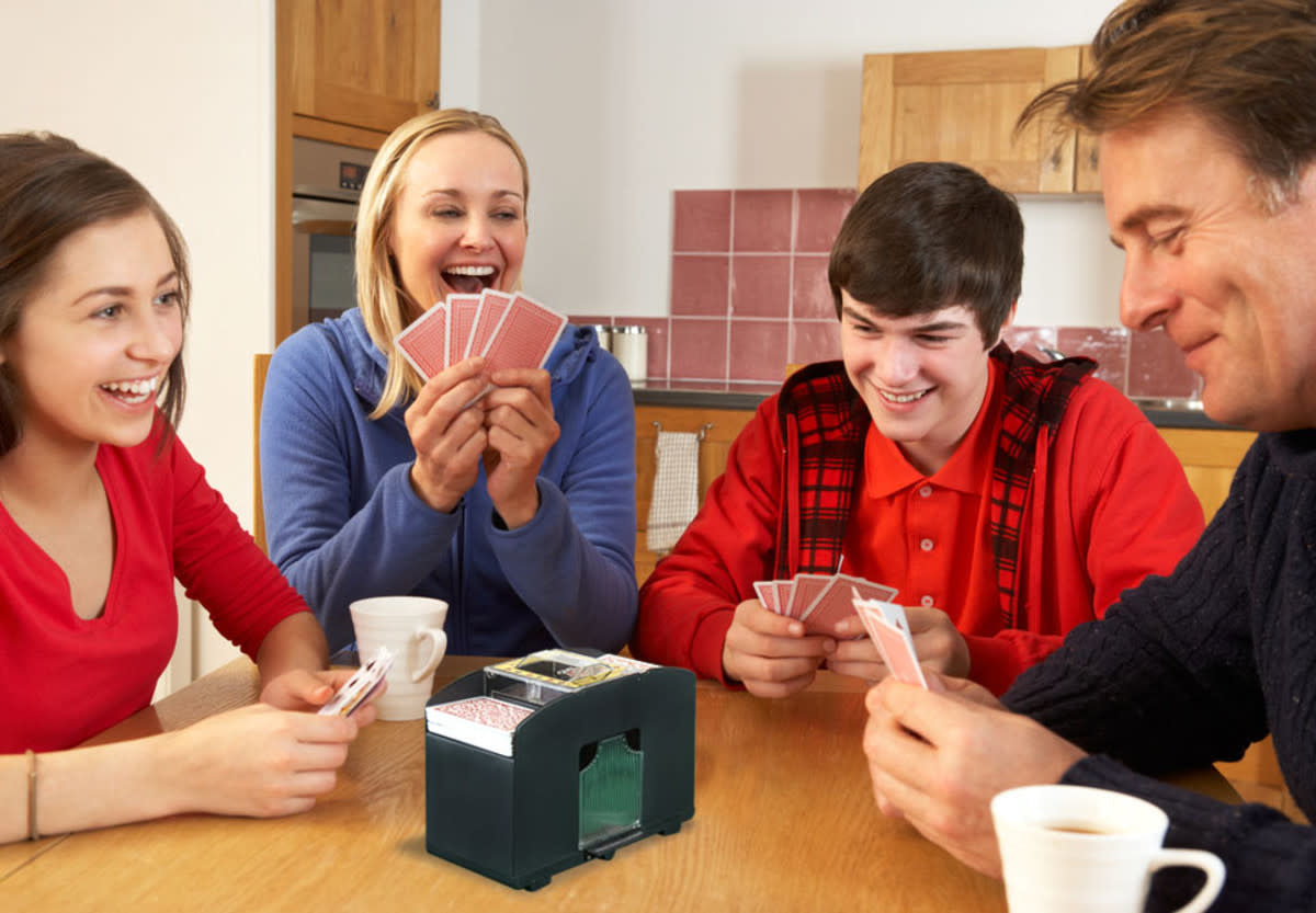 4 Deck Card Shuffler