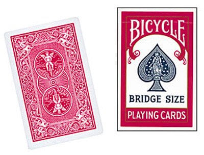 Bicycle Bridge - Cards (Red)