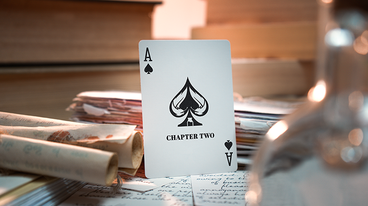 Chapter Two Book Cover and Playing Cards Set