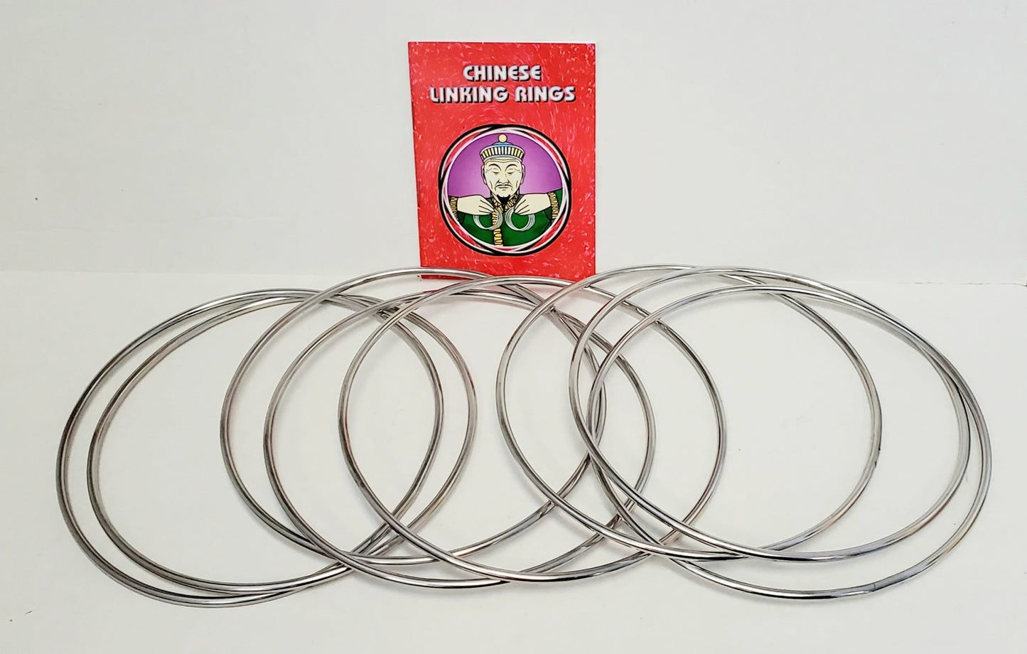 Chinese Linking Rings - 8 inch  Stainless Steel