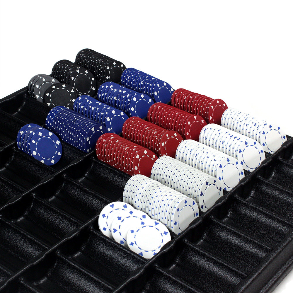 1000 Pc Poker Chip Storage/Tournament Organizer Tray