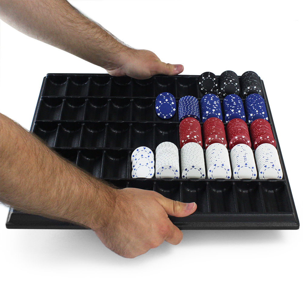 1000 Pc Poker Chip Storage/Tournament Organizer Tray