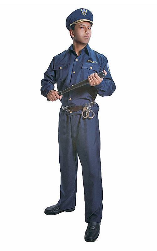 Police Man Adult Small