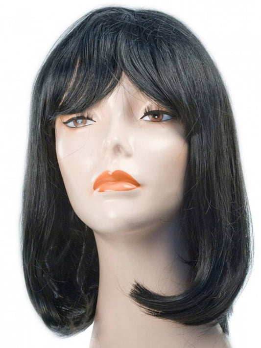 Courtney Pageboy Black Wig