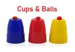 Cups And Balls, Colors - Plastic M12