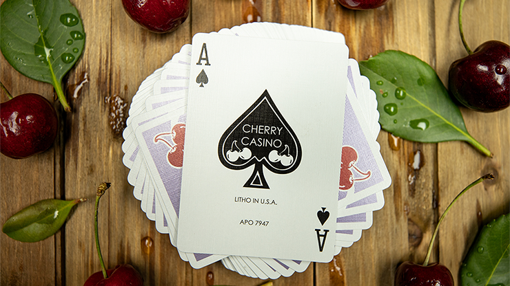 Cherry Casino Fremonts (Desert Inn Purple) Playing Cards by Pure Imagination Projects