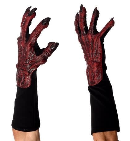 Red Devil Monster Gloves