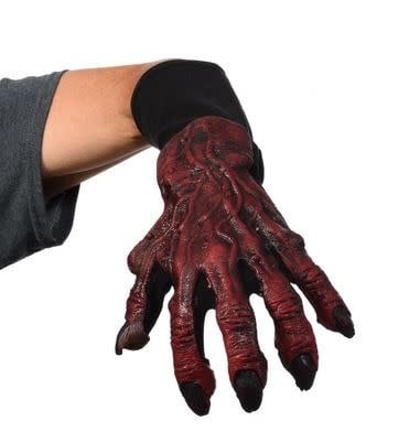 Red Devil Monster Gloves