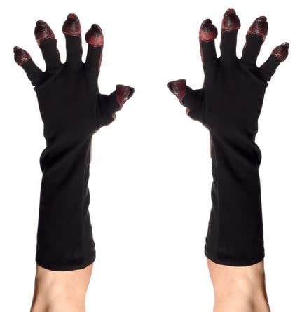 Red Devil Monster Gloves