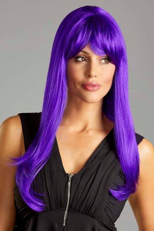 Diva Wig, Blue