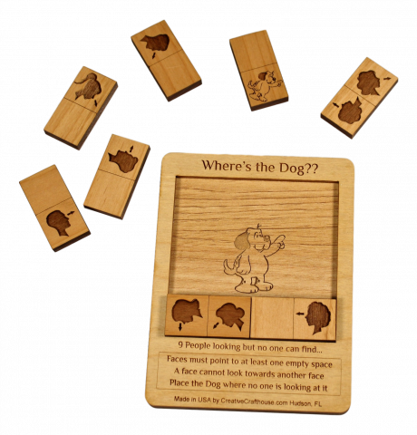 Puzzle Where is the Dog by Creative Crafthouse