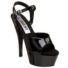 Juliet Shoes-209 black 7 by Funtasma