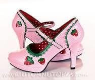 Contessa Shoes-58 (Strawberry) Size 7 by Funtasma