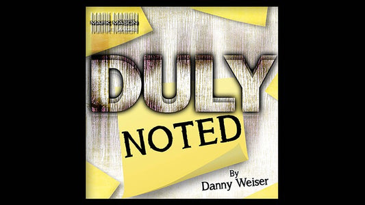 Duly Noted, Blue by Danny Weiser and JB Magic